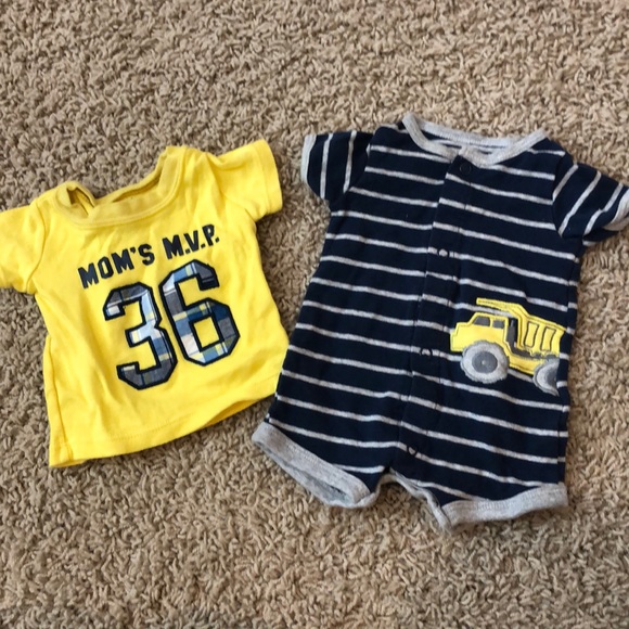 Newborn bundle baby boy onesies short sleeve - Picture 10 of 10